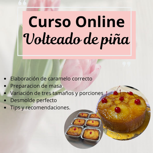 Curso Online Volteado de Pina
